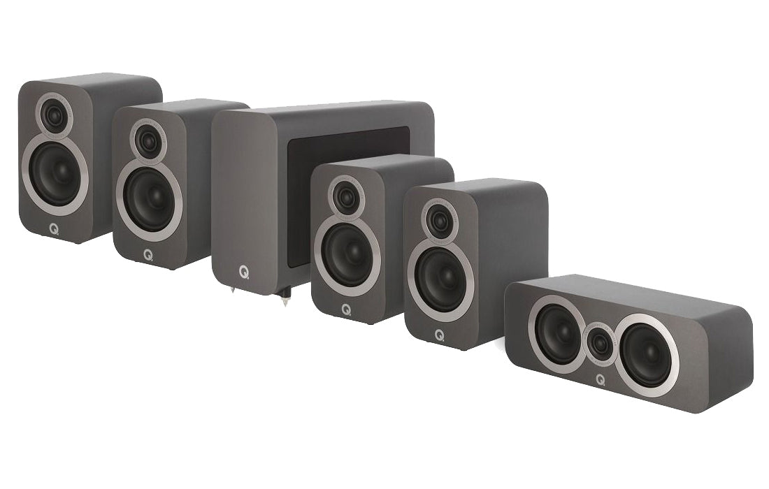 Q Acoustics 3000i 5.1 (3010i) Home Theater Speaker Package