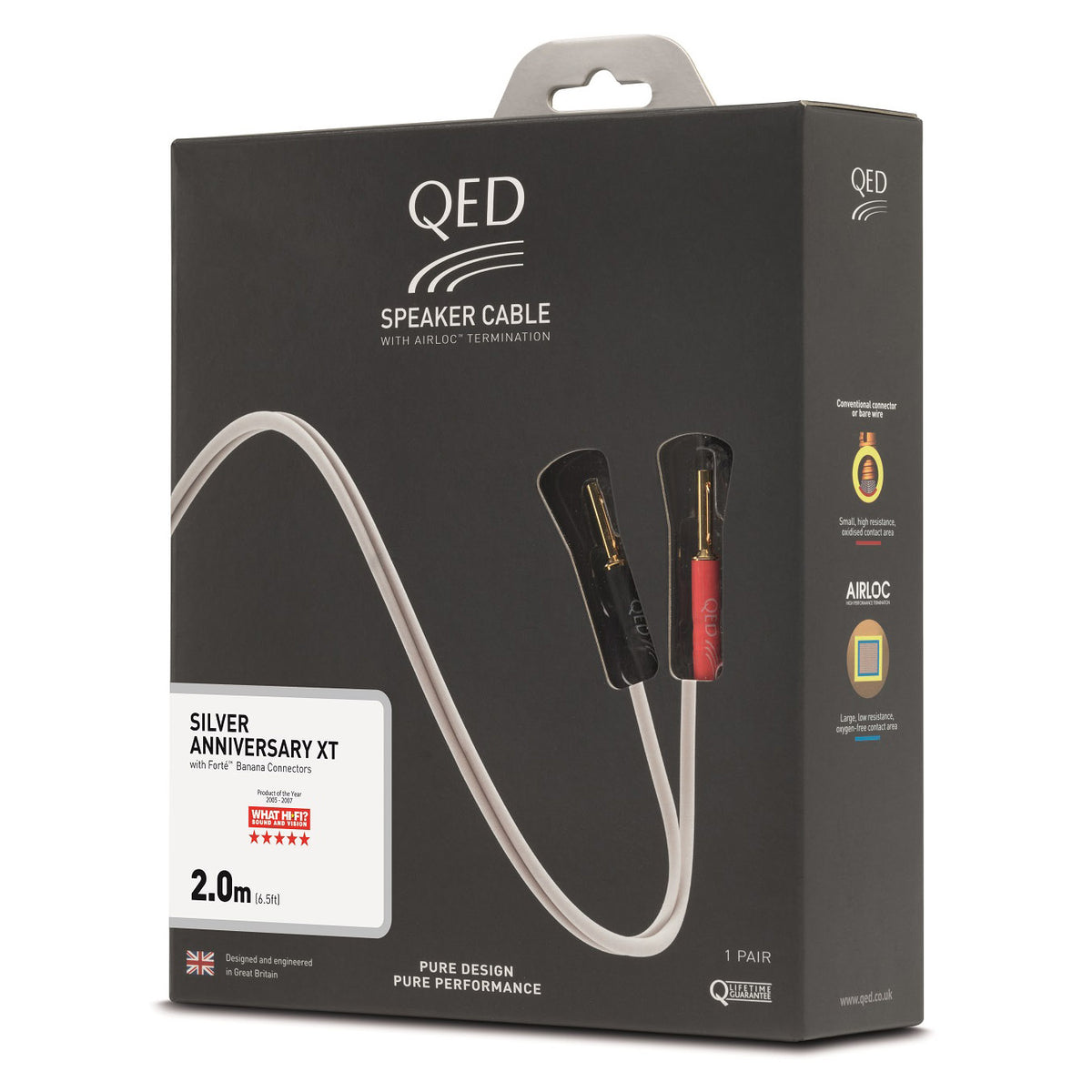 QED Silver Anniversary XT Speaker Cables